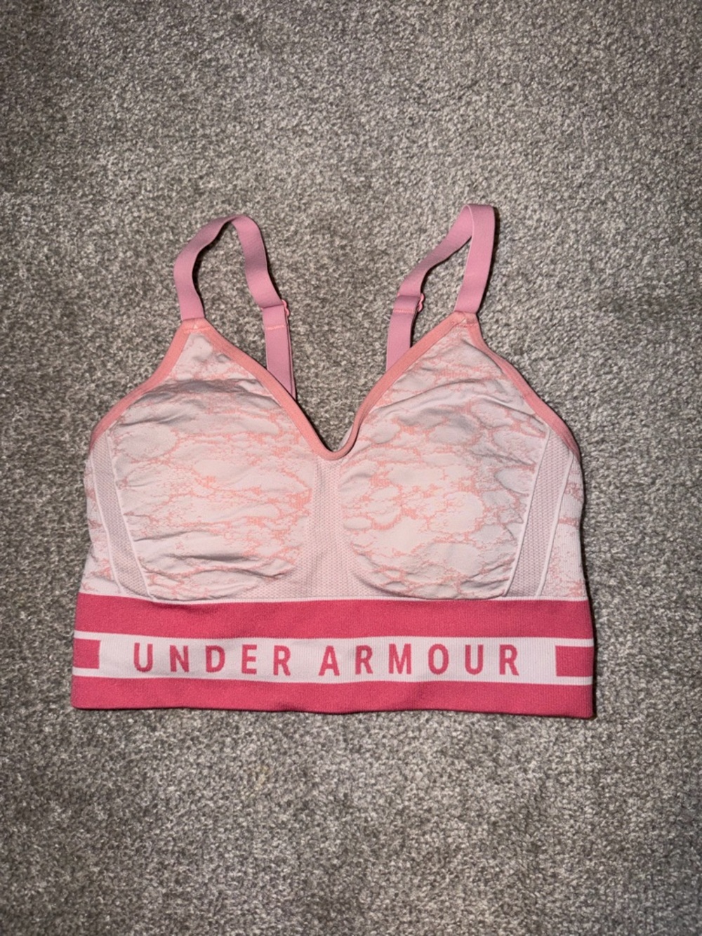 Under Armour Pink Sports Bra